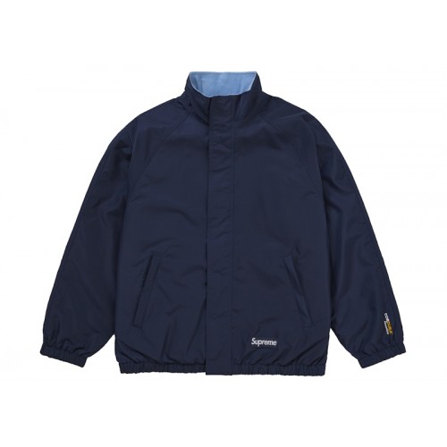 Supreme Polartec Reversible Track Jacket Navy