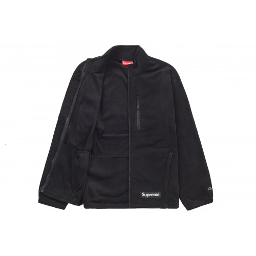 Оригинальный шмот Supreme Polartec Zip Jacket Black - 70см