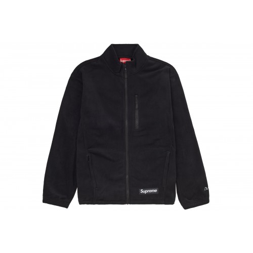 Оригинальный шмот Supreme Polartec Zip Jacket Black - 70см