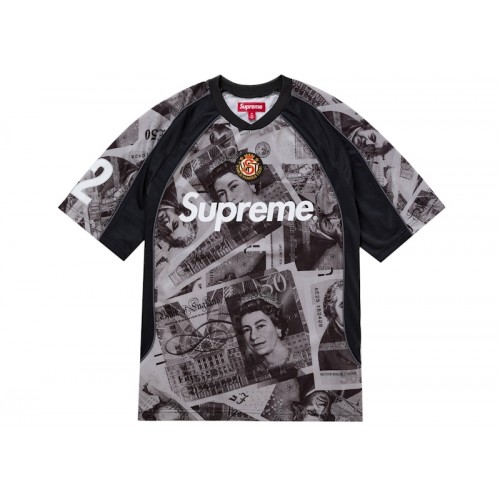 Supreme Pounds Soccer Jersey Black