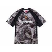 Supreme Pounds Soccer Jersey Black