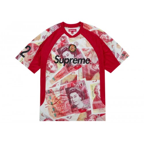 Supreme Pounds Soccer Jersey Red