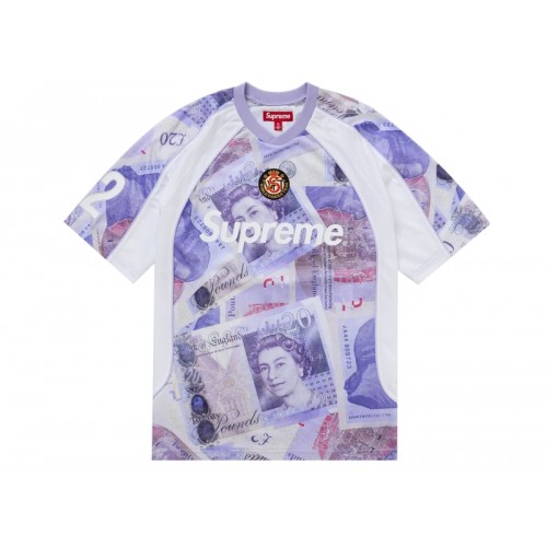 Supreme Pounds Soccer Jersey White