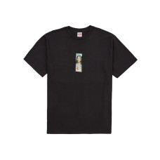 Supreme Prayer Card Box Logo Tee Black