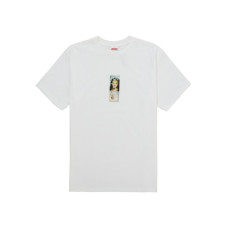Supreme Prayer Card Box Logo Tee White