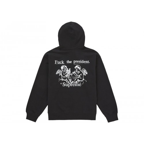 Supreme President Hooded Sweatshirt Black