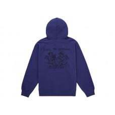Supreme President Hooded Sweatshirt Dark Blue