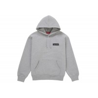 Supreme President Hooded Sweatshirt Heather Grey