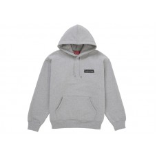 Supreme President Hooded Sweatshirt Heather Grey