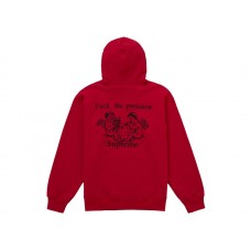 Supreme President Hooded Sweatshirt Red