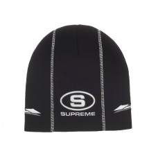 Supreme Racing Panel Beanie Black
