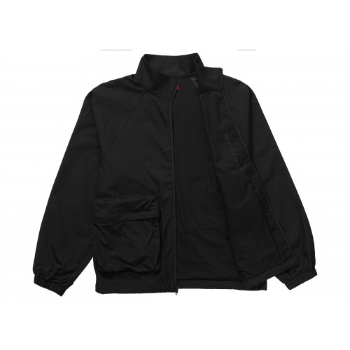 Оригинальный шмот Supreme Raglan Utility Jacket Black - 70см
