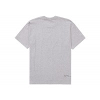 Supreme Ralph Steadman Box Logo Tee Heather Grey