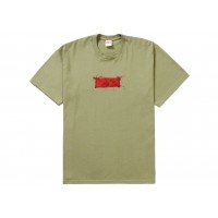 Supreme Ralph Steadman Box Logo Tee Light Olive