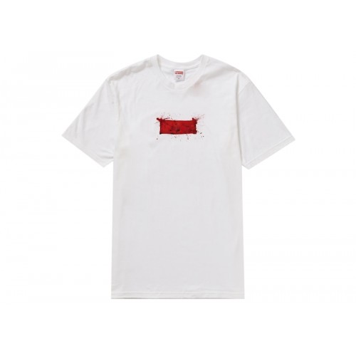 Оригинальный шмот Supreme Ralph Steadman Box Logo Tee White