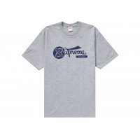 Supreme Records Tee Heather Grey