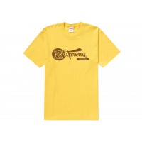 Supreme Records Tee Yellow