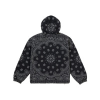 Supreme Reflective Bandana Anorak Black