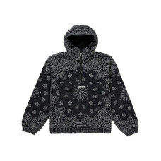 Supreme Reflective Bandana Anorak Black