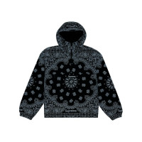 Supreme Reflective Bandana Anorak Black