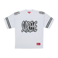Supreme Reflective Football Jersey White