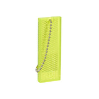 Supreme Reflective Keychain Yellow