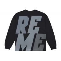 Supreme Reflective L/S Top Black