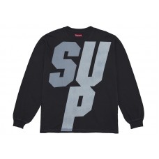 Supreme Reflective L/S Top Black