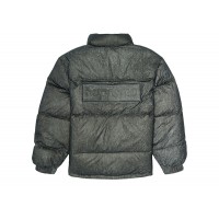Supreme Reflective Speckled Down Jacket Black