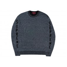 Supreme Reflective Sweater Black
