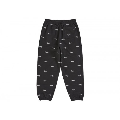 Supreme Repeat Script Sweatpant Black