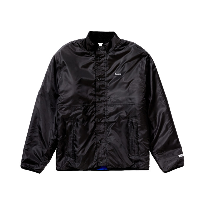 Supreme Reversible Colorblocked Fleece Jacket Red Supreme Reversible Colorblocked Fleece Jacket Red