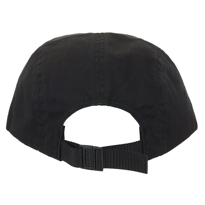 Кепка Supreme Rhinestone Label Camp Cap Black Кепка Supreme Rhinestone Label Camp Cap Black