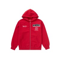Supreme Salvation Zip Up Hooded Sweatshirt Red