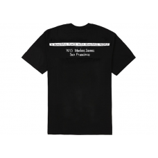 Supreme San Francisco Box Logo Tee Black