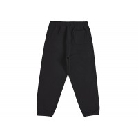 Supreme Satin Appliqué Sweatpant (FW25) Black