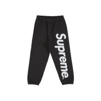 Supreme Satin Applique Sweatpant (SS26) Black