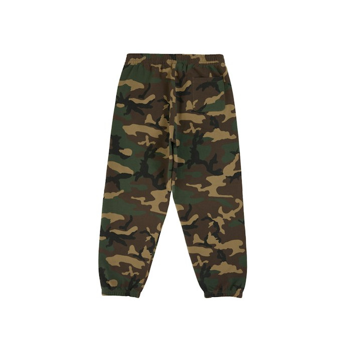 Спортивные штаны Supreme Satin Applique Sweatpant (SS26) Woodland Camo Спортивные штаны Supreme Satin Applique Sweatpant (SS26) Woodland Camo