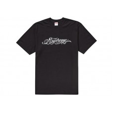 Supreme Script Tee Black