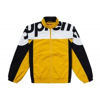 Supreme Shoulder Logo Track Jacket Gold