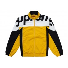 Supreme Shoulder Logo Track Jacket Gold