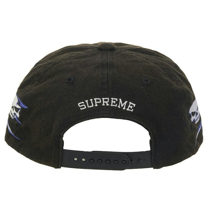 Кепка Supreme Skulls Spellout 6-Panel Black Кепка Supreme Skulls Spellout 6-Panel Black