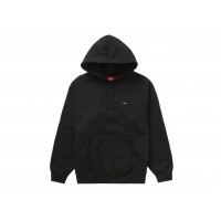 Supreme Small Box Drawcord Hooded Sweatshirt Black