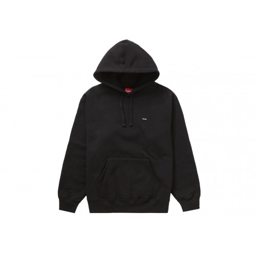Оригинальный шмот Supreme Small Box Drawcord Hooded Sweatshirt Black