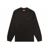 Supreme Small Box L/S Tee (SS23) Black
