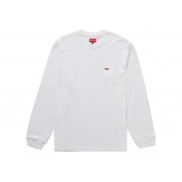 Supreme Small Box L/S Tee (SS23) White