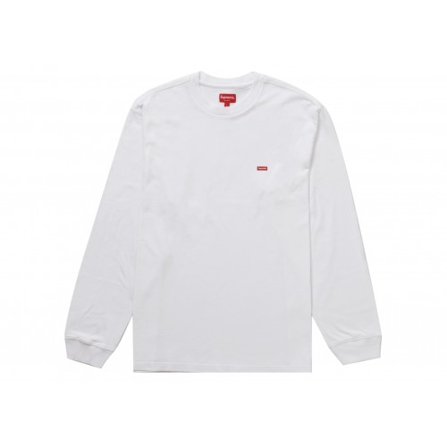 Оригинальный шмот Supreme Small Box L/S Tee (SS23) White