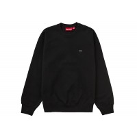 Supreme Small Box Raglan Crewneck Black