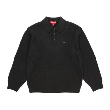 Supreme Small Box Sweater Polo Black
