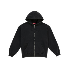 Supreme Small Box Zip Up Hooded Sweatshirt (FW26) Black